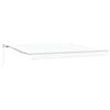 vidaXL Auvent r&eacute;tractable Blanc 400 x 350 x 165 cm