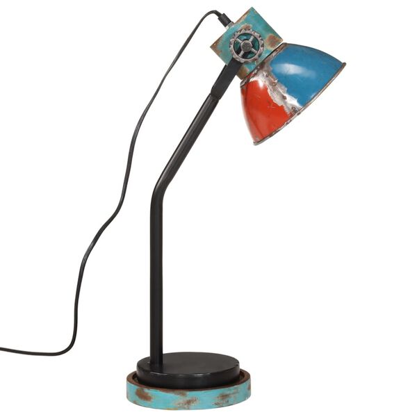 vidaXL Lampe de bureau 25 W multicolore 18x18x60 cm E27