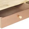 vidaXL Table basse 118x57x45 cm Bois de manguier massif