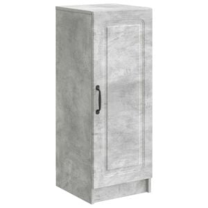 vidaXL Buffet Gris b&eacute;ton 33 x 34,5 x 87 cm Bois d'ing&eacute;nierie