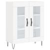 vidaXL Buffet blanc 69,5x34x90 cm bois d'ing&eacute;nierie