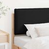 vidaXL T&ecirc;te de lit capitonn&eacute;e Naturel et Noir 80 cm Pin massif