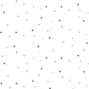 Noordwand Papier peint Mondo baby Little Stars Beige et blanc