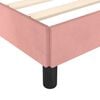 vidaXL Cadre de lit sans matelas rose 90x190 cm velours
