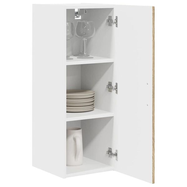 vidaXL Armoire de cuisine Kalmar Ch&ecirc;ne Sonoma 30 x 31 x 80 cm