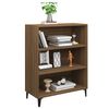 vidaXL Buffet Chêne marron 69,5x32,5x90 cm Bois d'ingénierie