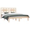vidaXL Cadre de lit sans matelas 150x200 cm bois de pin massif