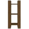 vidaXL Biblioth&egrave;que/Cloison Marron miel 41x35x91 cm Bois massif