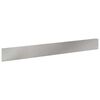 vidaXL Bordure de Pelouse 10 pcs 100 x 12 cm Acier Argent&eacute;