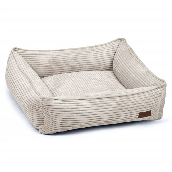 Designed by Lotte Lit nervur&eacute; pour chien 65x60x20 cm Gris clair