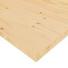 vidaXL Dessus de table 140x70x2,5 cm Bois de pin massif