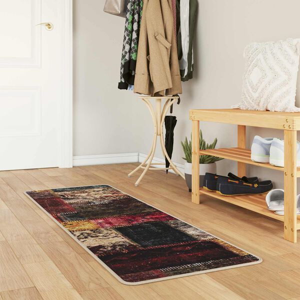 vidaXL Coureur de Tapis MARSA Multicolore 100 x 50 cm Polyester et PVC