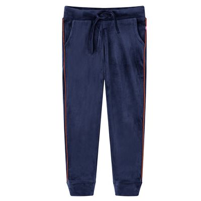 Pantalon de survêtement pour enfants bleu marine 128