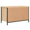 vidaXL Meuble TV Ch&ecirc;ne sonoma 80x40x50 cm Bois d'ing&eacute;nierie