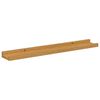 vidaXL &Eacute;tag&egrave;re Murale 2 pcs Beige 60 x 9 x 3 cm Bois d'ing&eacute;nierie
