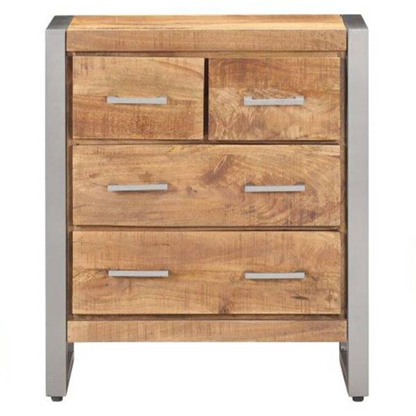 vidaXL Buffet 60x35x70 cm Bois de manguier brut