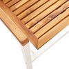 vidaXL Chaises de jardin lot de 6 avec coussins Bois d'acacia solide