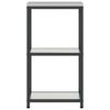 vidaXL Rangement de cuisine avec &eacute;tag&egrave;re Argent 60 x 50 x 92 cm Acier