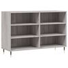 vidaXL Buffet sonoma gris 103,5x35x70 cm bois d'ing&eacute;nierie