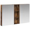 vidaXL Ensemble de Meubles de Salle de Bain 3 pc 100 x 10,5 x 60,5 cm
