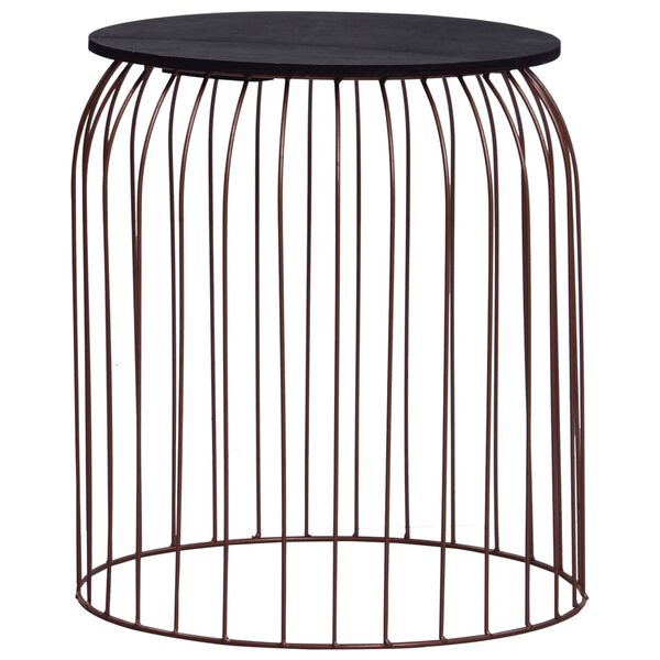 vidaXL Table basse 3 pcs Cuivre