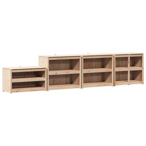 vidaXL Meuble de cuisine d'ext&eacute;rieur MEPPEL 4 pc Douglas Naturel