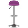 vidaXL Tabourets de bar lot de 2 violet similicuir