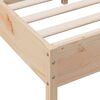 vidaXL Cadre de lit sans matelas 140x200 cm bois massif de pin