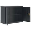 vidaXL Classeur anthracite 90x40x110 cm acier
