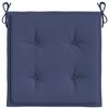vidaXL Coussins de palette lot de 6 bleu marine 40x40x4cm tissu oxford