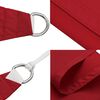 vidaXL Voile de parasol tissu oxford rectangulaire 2,5x4,5 m rouge