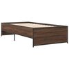 vidaXL Cadre de lit sans matelas ch&ecirc;ne marron 90x190 cm