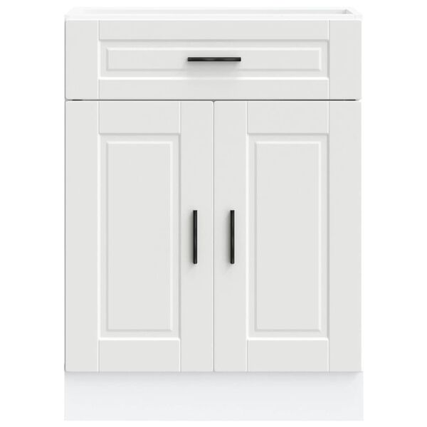 vidaXL Armoire de cuisine Porto blanc bois d'ingénierie