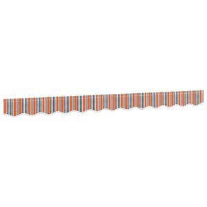 vidaXL Tissu de remplacement de cantonni&egrave;re d&rsquo;auvent multicolore 300 cm