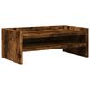vidaXL Support de moniteur ch&ecirc;ne fum&eacute; 42x24x16 cm bois d'ing&eacute;nierie