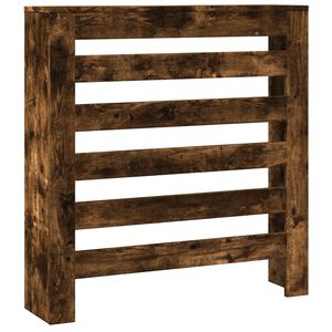 vidaXL Cache-Radiateur Ch&ecirc;ne fum&eacute; 78 x 20 x 82 cm Bois d'ing&eacute;nierie