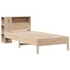 vidaXL Lit biblioth&egrave;que sans matelas 100x200 cm bois massif de pin