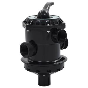 vidaXL Soupape &agrave; multi-voies pour filtre &agrave; sable ABS 1,5" 6 voies