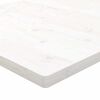 vidaXL Dessus de bureau blanc 110x60x2,5 cm bois massif de pin