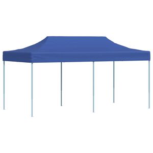 vidaXL Tente de f&ecirc;te 291 x 580 x 315 cm Bleu Tissu Oxford