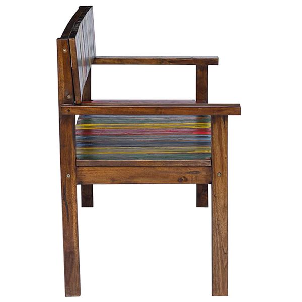 vidaXL Chaises à manger lot de 4 bois de récupération solide