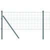 vidaXL Cl&ocirc;ture en fil soud&eacute; pour sol 10 x 0,8 m (L x H)