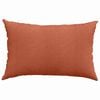 vidaXL Coussins de canap&eacute; 2 pcs Rouge orange 60 x 40 cm