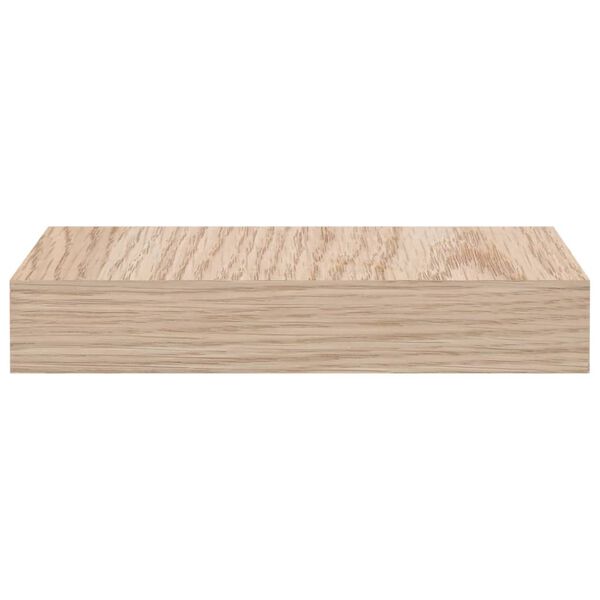 vidaXL Étagères flottantes 2 pcs 23x23,5x4 cm bois d'ingénierie