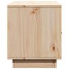 vidaXL Meuble TV 80x34x40 cm Bois de pin massif