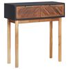 vidaXL Table console 70x30x75 cm Bois d'acacia solide et MDF