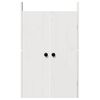 vidaXL Porte de cuisine 2 pcs Blanc 50 x 9 x 82 cm Bois de pin massif