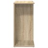 vidaXL Table de chevet chêne sonoma 46,5x29x61 cm bois d'ingénierie