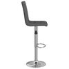 vidaXL Tabourets de bar lot de 2 gris fonc&eacute; tissu