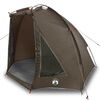 vidaXL Tente de p&ecirc;che marron imperm&eacute;able